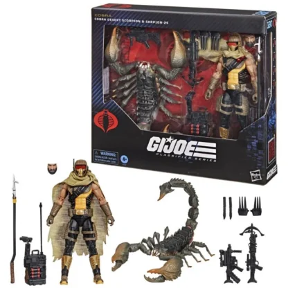 GI JOE Classified Desert Scorpion and SKRP10N-25