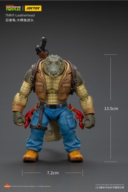 JoyToy Teenage Mutant Ninja Turtles Leatherhead Action Figure