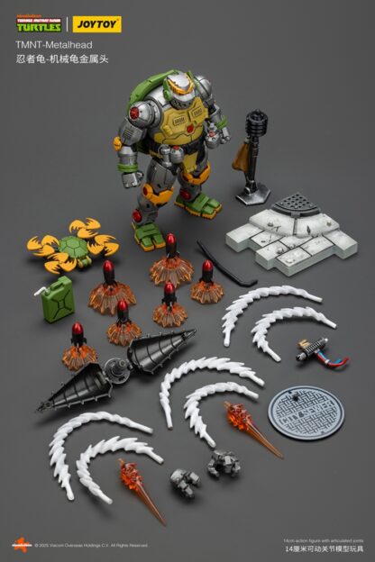 JoyToy Teenage Mutant Ninja Turtles Metalhead Action Figure
