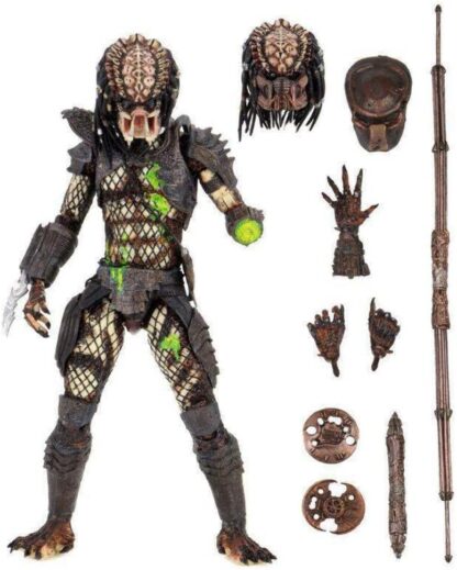 NECA Predator 2 Ultimate Battle Damaged City Hunter Action Figure