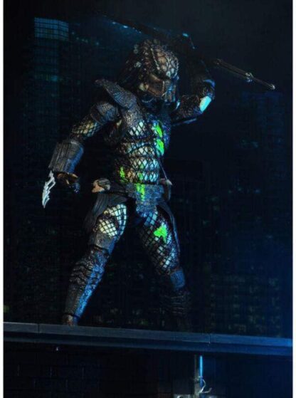 NECA Predator 2 Ultimate Battle Damaged City Hunter Action Figure