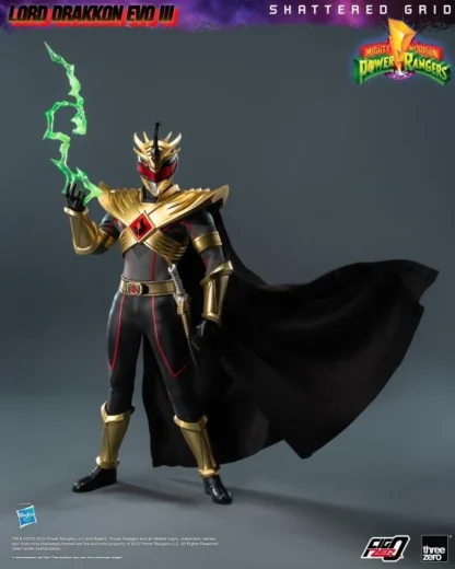 Threezero FigZero Power Rangers Shattered Grid Lord Drakkon Evo III
