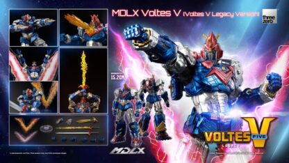 Threezero MDLX Voltes V Legacy - Voltes V Action Figure