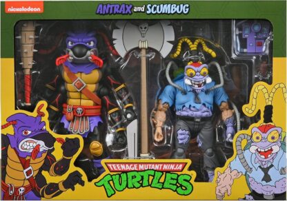 NECA Teenage Mutant Ninja Turtles Antrax and Scumbug 2 Pack