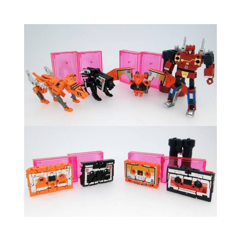 transformers-masterpiece-mp-15e-mp-16e-cassettebot-vs-cassettetron-set-takara-tomy-mall-exclusive- Transforms Masterpiece MP-15/16E Cassettbot VS Cassettron 4 Pack