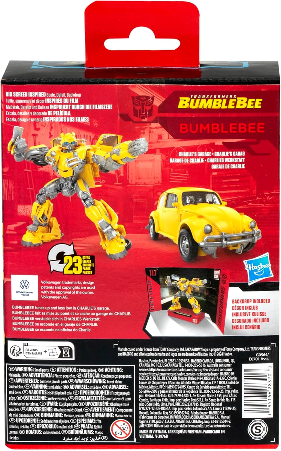 Transformers Studio Series 117 Deluxe Bumblebee Action Figure 6 Transformers Studio Series 117 Deluxe Bumblebee Action Figure