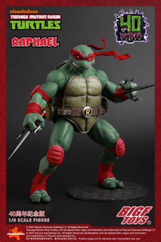 BIGFTOYS BIGF-002 Teenage Mutant Ninja Turtles Raphael 40th Anniversary Edition