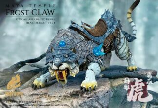 Fury Toys Beast Series Maya Temple Frost Fang White Tiger Deluxe 1/12 Scale Action Figure