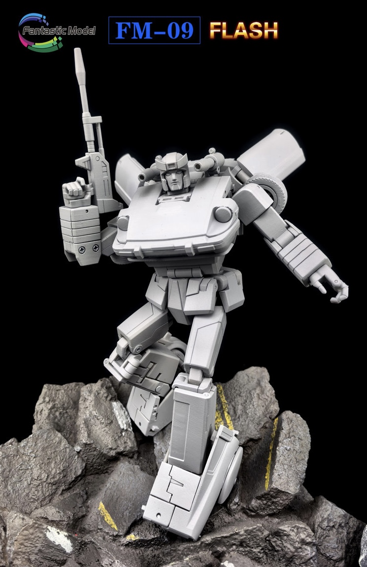 FansToys Fantastic Model FM-08 Flash 3 Fantastic Model FM-09 Flash Action Figure