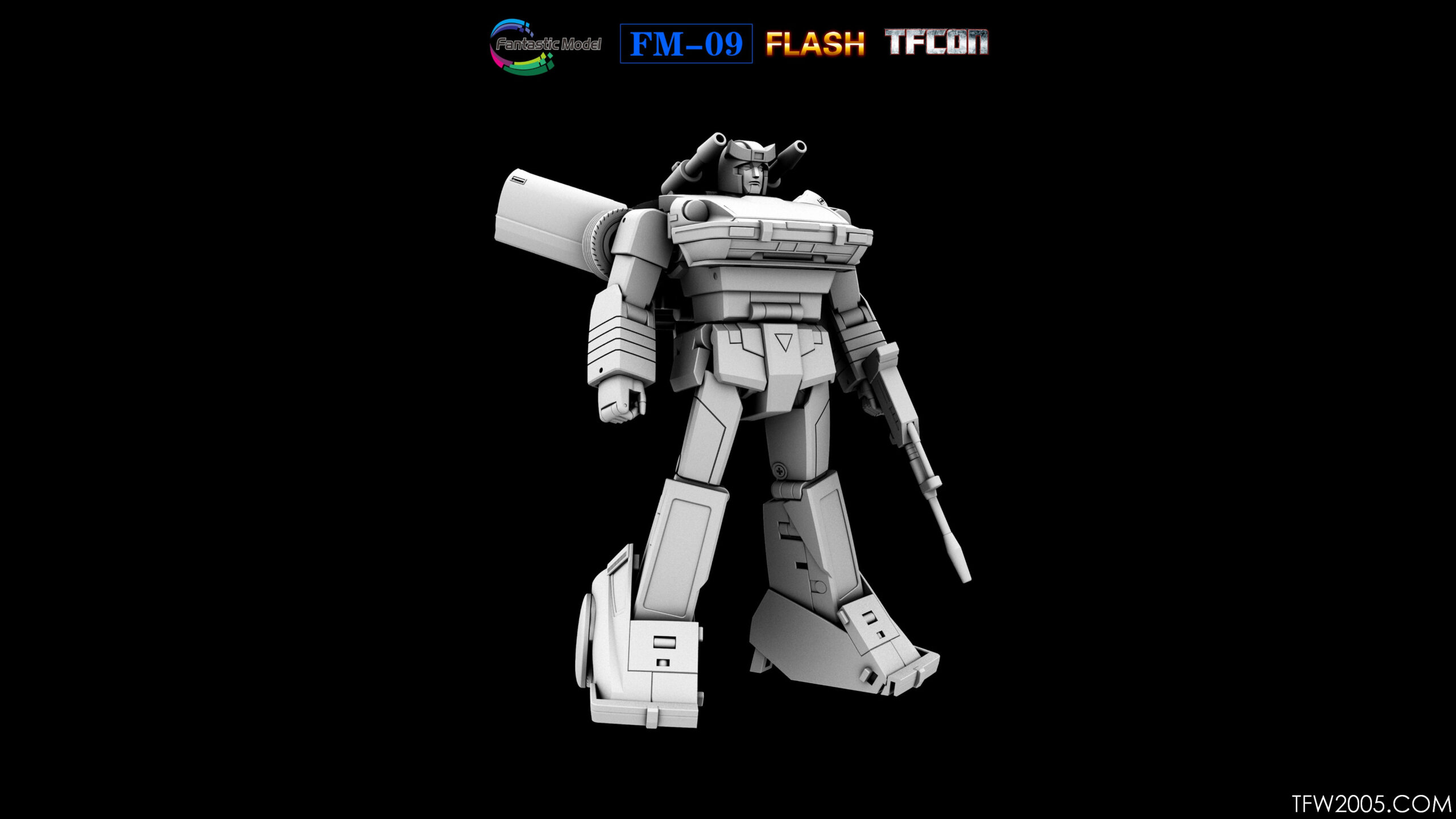 FansToys Fantastic Model FM-08 Flash 5 Fantastic Model FM-09 Flash Action Figure