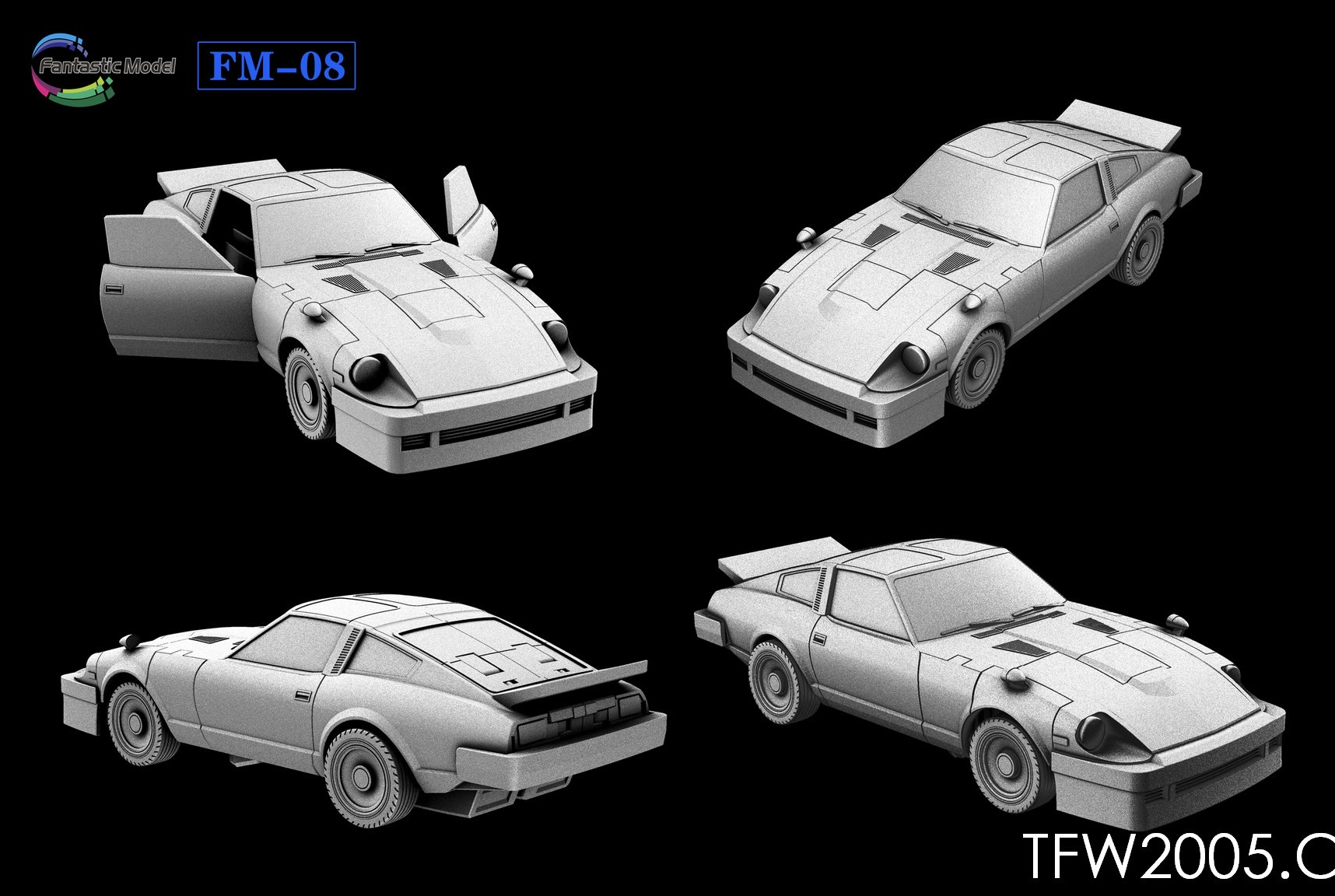 FansToys Fantastic Model FM-08 Smoke 6 Fantastic Model FM-08 Smoke Action Figure