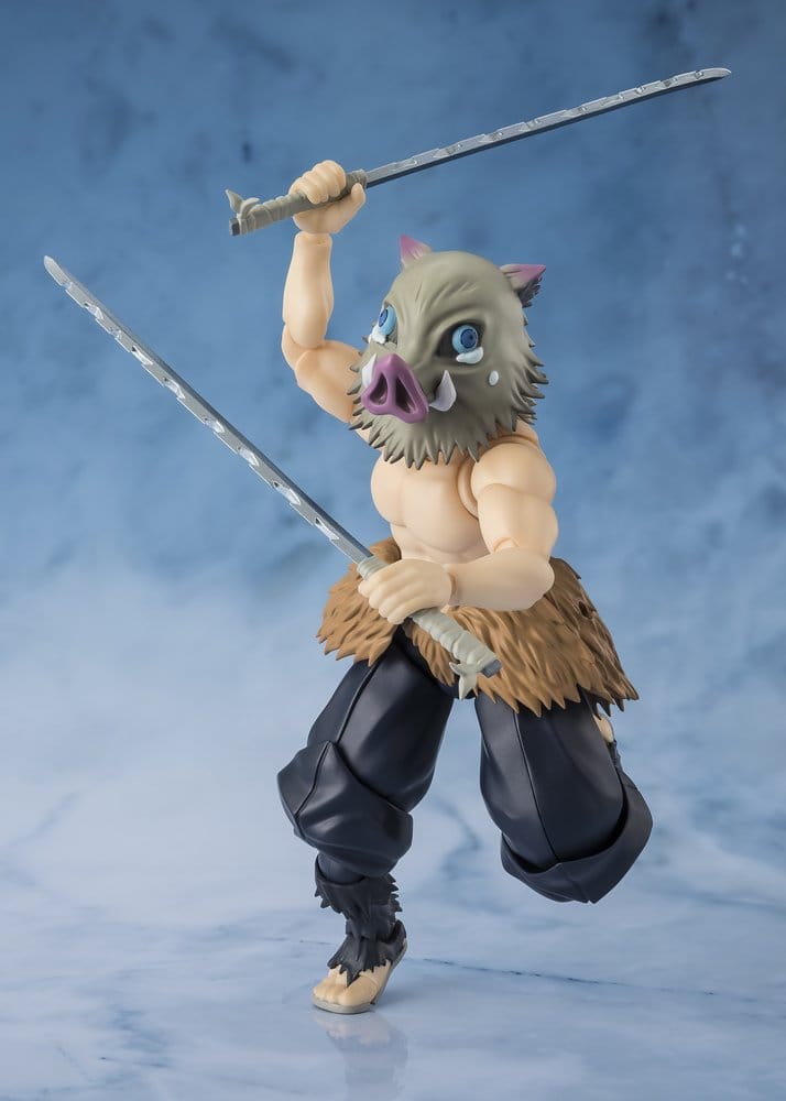 Kimetsu no Yaiba S.H. Figuarts Action Figure Inosuke Hashibira 5 S.H.Figuarts Demon Slayer Kimetsu no Yaiba Inosuke Hashibira Action Figure