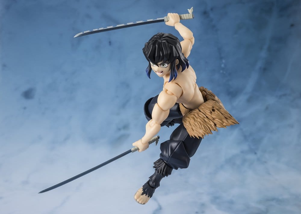 Kimetsu no Yaiba S.H. Figuarts Action Figure Inosuke Hashibira 6 S.H.Figuarts Demon Slayer Kimetsu no Yaiba Inosuke Hashibira Action Figure