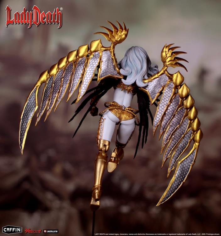 Executive Replicas Lady Death (Gold Ver.) Action Figure 5 Executive Replicas Lady Death (Gold Ver.) 1/12 Action Figure