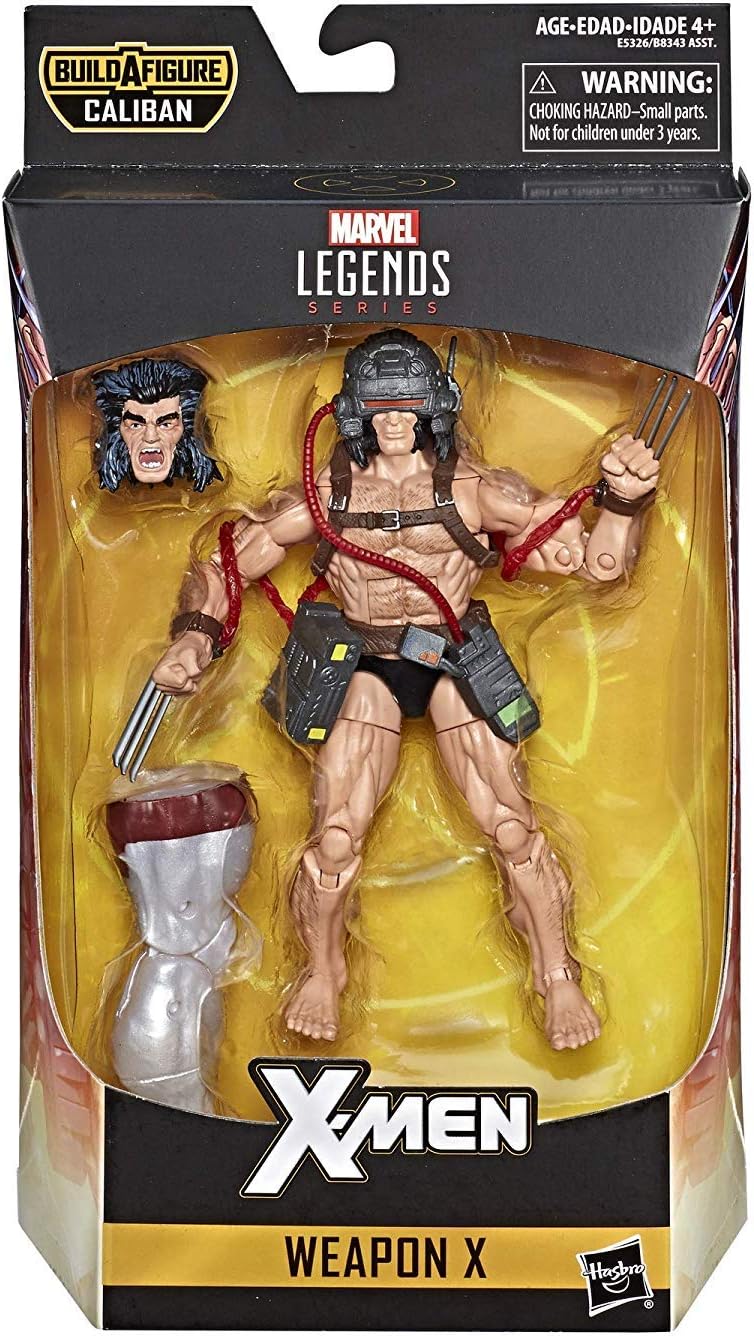 Marvel Legends Caliban Wave 6 Marvel Legends X-Men Caliban Build a Figure Set of 7 Action Figures