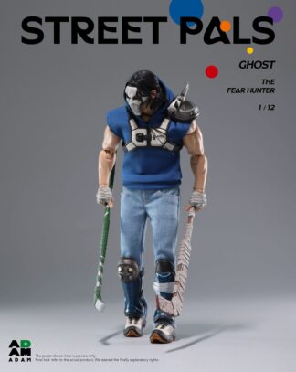 MUFF Toys Ghost Fear the Hunter 1/12 Scale Street Pals Action Figure