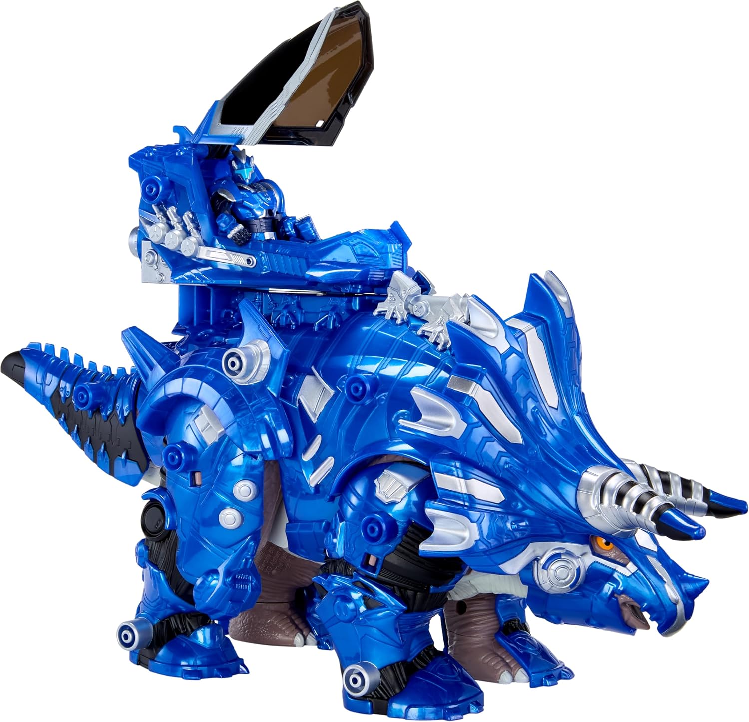 Armor-Up Triceratops Dinosaur Cobalt Toy Figure 4 Armorsaurs Armor-Up Triceratops Dinosaur Cobalt Action Figure