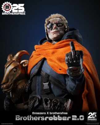 Threezero x Brothersfree 1/6 Scale Brothersrobber 2.0 Action Figure (25th Anniversary Edition)