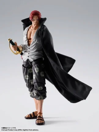 Bandai S.H.Figuarts One Piece Shanks Summit War of Marineford Action Figure