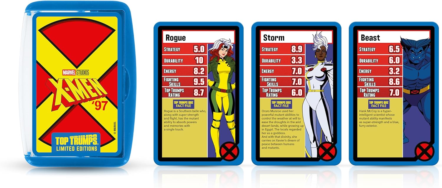 X-Men 97 Top Trumps Playing Cards 2 X-Men 97 Top Trumps Playing Cards