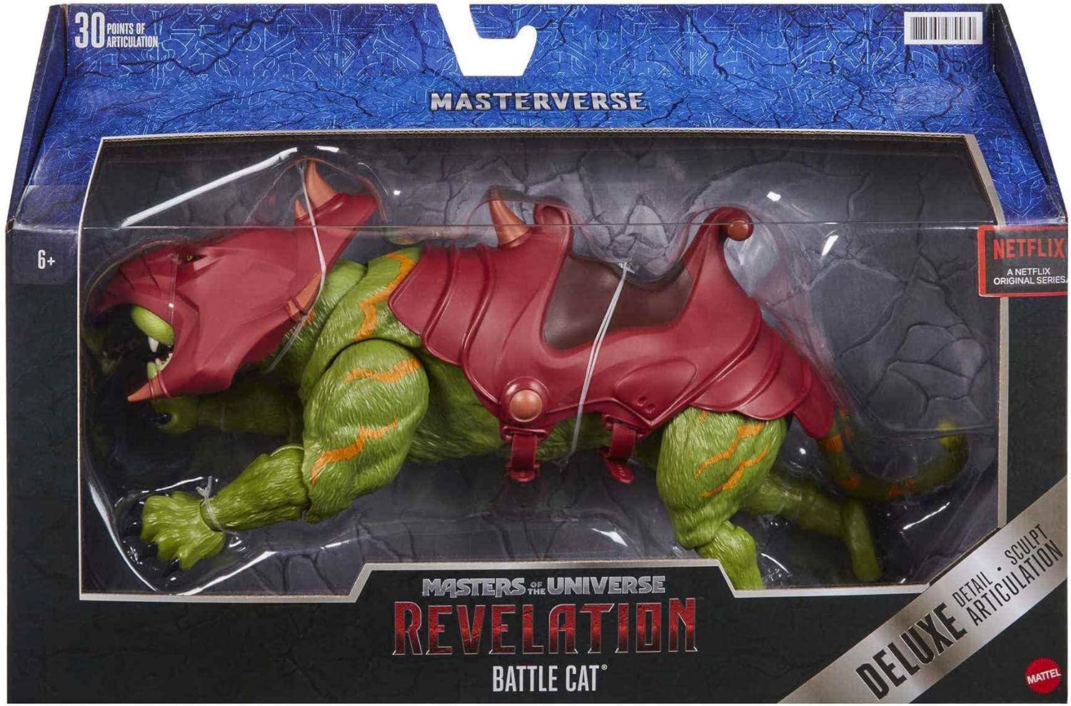 Masters of the Universe Masterverse Battle Cat 6 Masters of the Universe Masterverse Deluxe Battle Cat ( Cased )