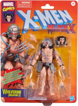 Marvel Legends Retro Card Weapon X Wolverine Action Figure